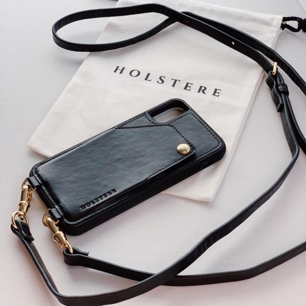 Holstere leather crossbody case for iphone 10/X/Xs